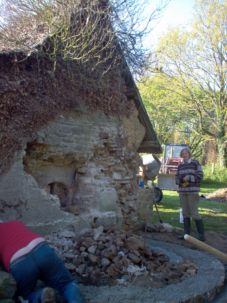 20110419-20110828 Restoring Le Boquet Bread Oven 06.JPG